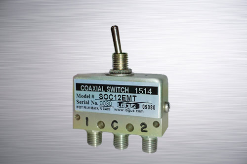 DC-18 GHz, SPDT, Coax Switch, Manual Toggle