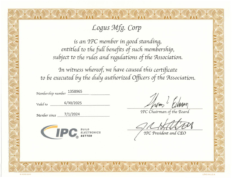 Logus Microwave ISO Certification to Designer and Manufacture Waveguide Switches, Coaxial Switches, Microwave-Millimeter, Switch Matrices Drivers, and SATCOM Ground to Space Document