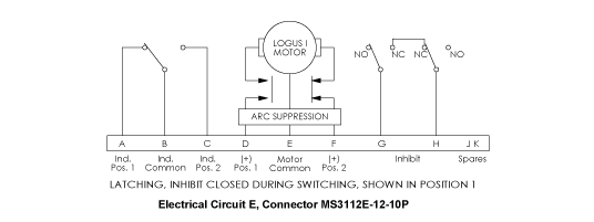 Electrical Circuit Standard Image for Waveguide Latching Guide - 1 Set Indicators Series by Logus Microwave
